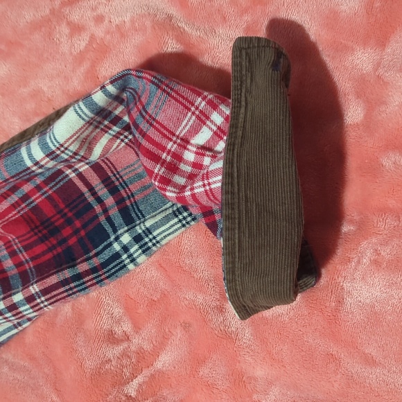 KAVU Plaid Flannel Shirt Size Med - Picture 7 of 8